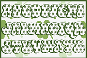 St. Patrick's Day Retro Bubble Font, a Font by It me digital art (Thumbnail 6 of 7)