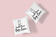 Small Paws Big Love Bunny Art, an Object Illustration by Ghagra (Thumbnail 5 of 7)