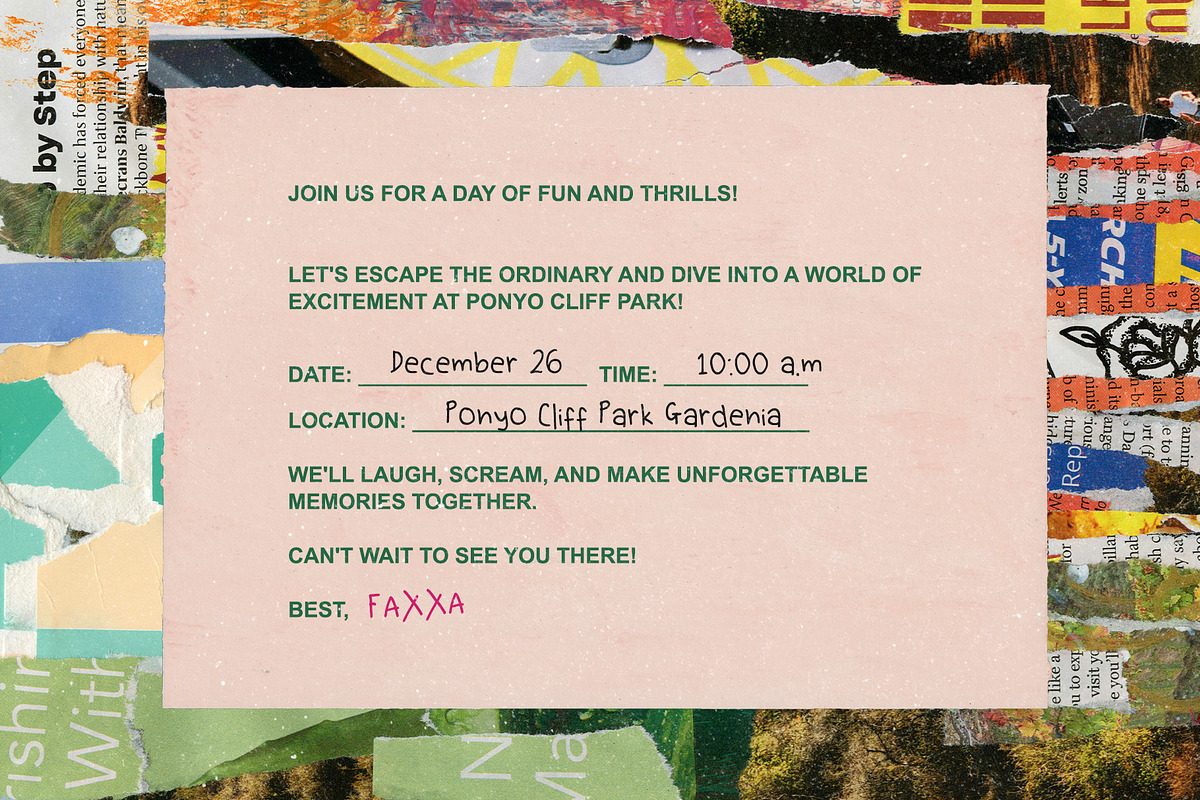 Faux Out Loud Playful Handwritten, a Handwritten Font by Perplexitics (Photo 5 of 10)