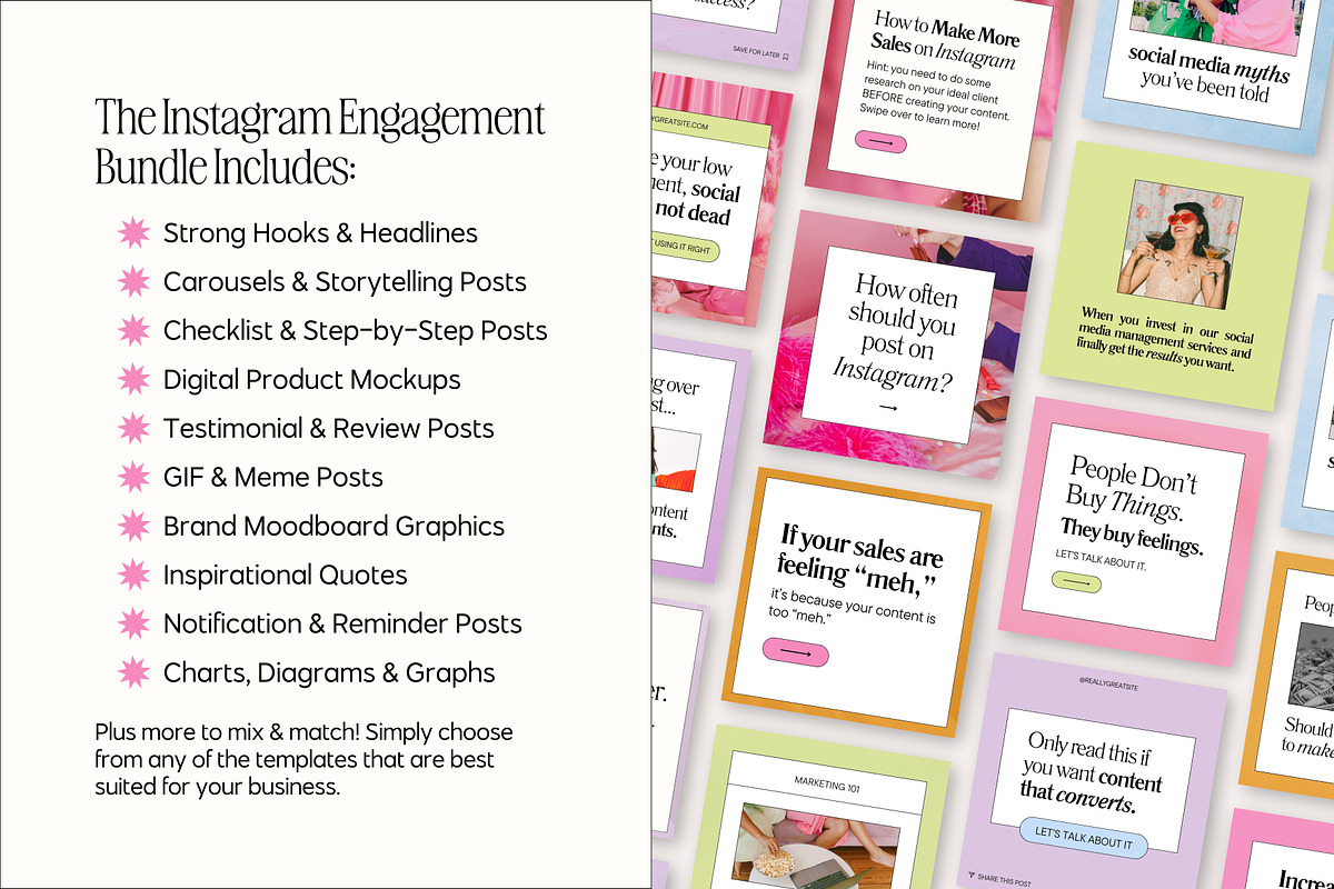Instagram Creator for Coaches Canva, a Social Media Template by Fallon Gerst (Photo 3 of 47)