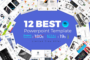Best 12 PowerPoint Template Bundle