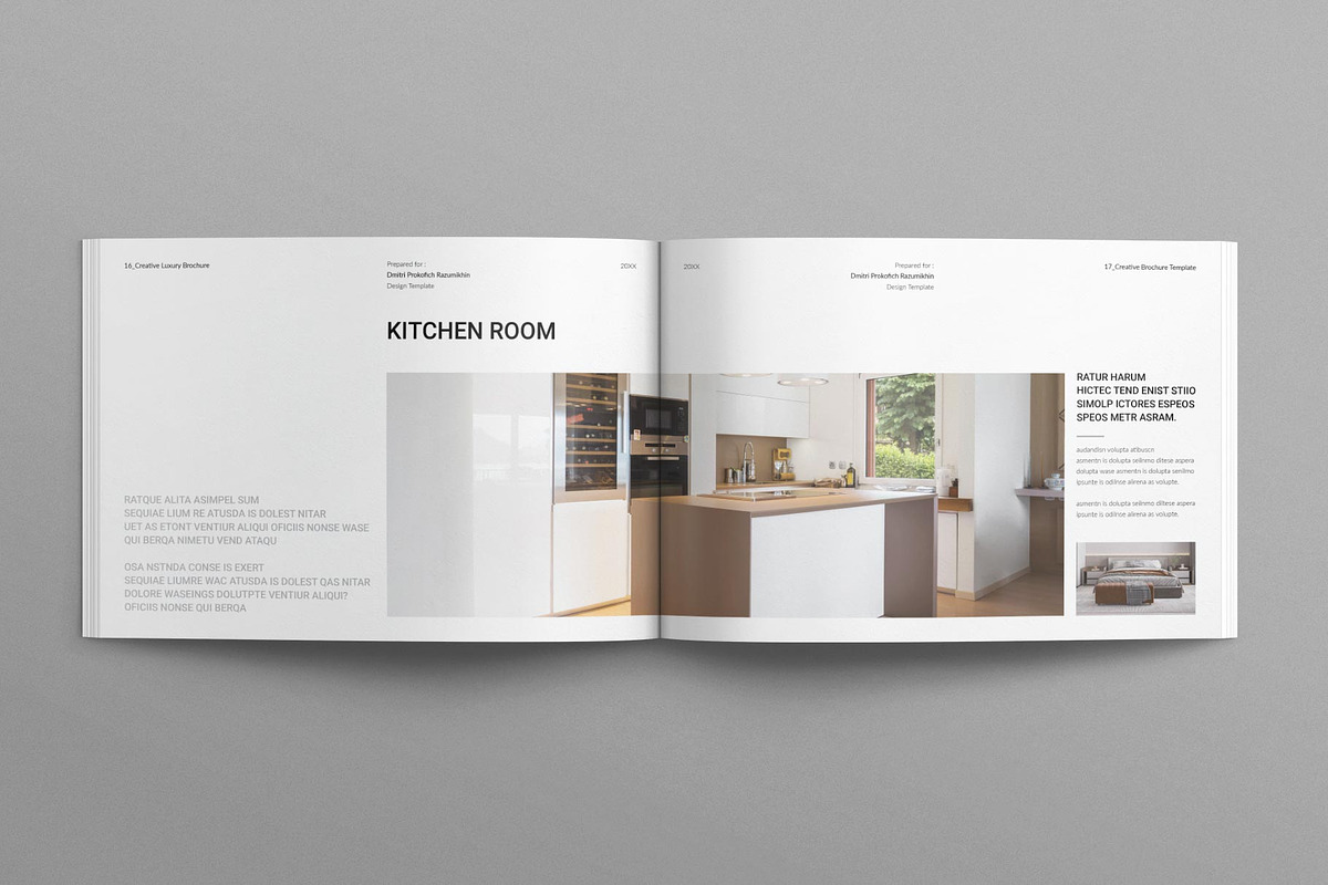 Creative Brochure Template Landscape, a Brochure Template by MassiveCreator (Photo 6 of 8)