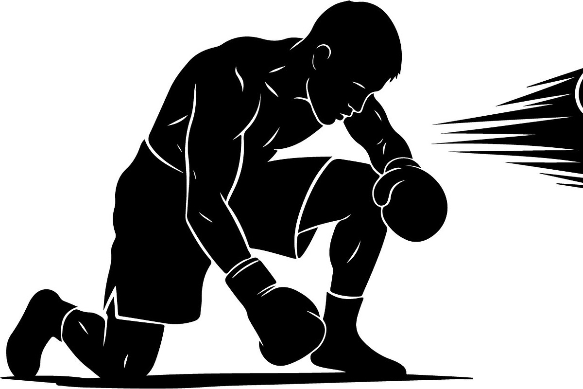Boxing Fighter Silhouette Bundle, an Illustration by Designs_River (Photo 31 of 31)