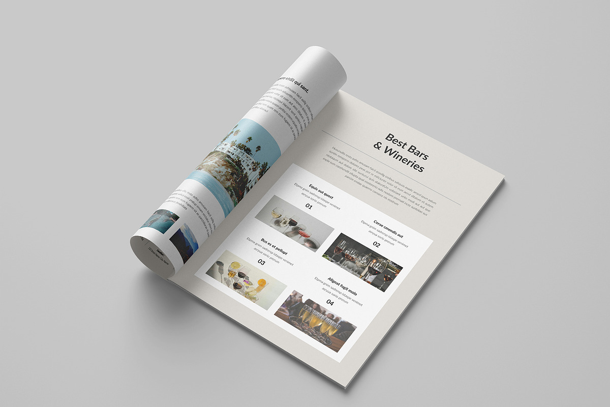 Travel Guide Brochure Template preview 7