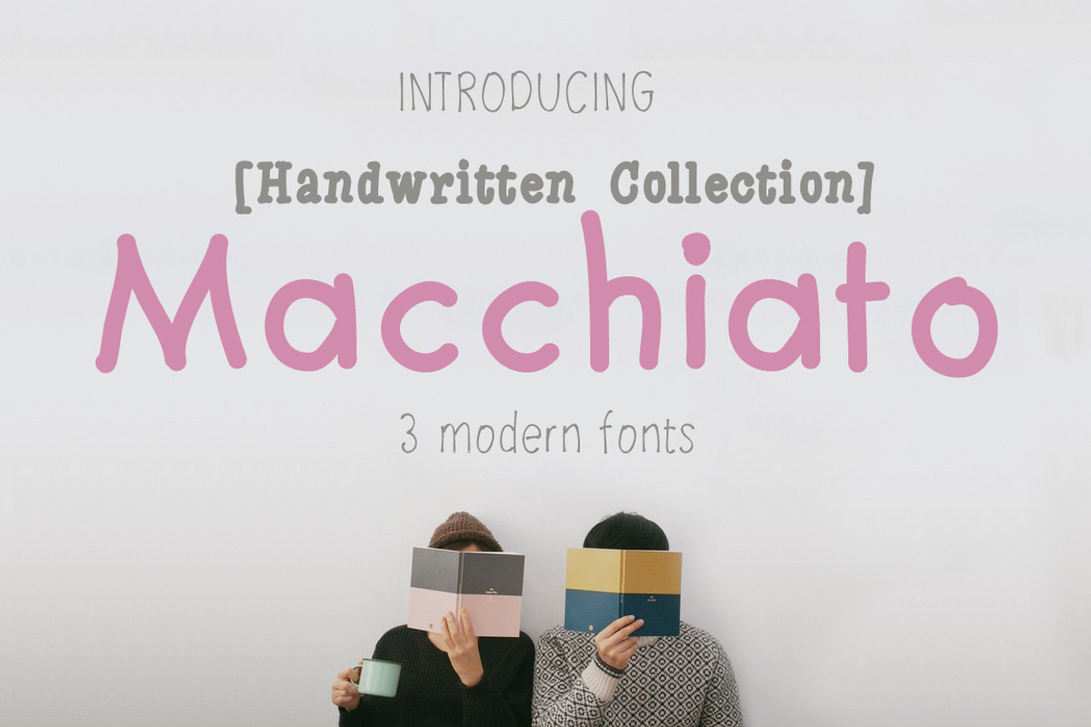 Macchiato [3 Fonts], a Sans Serif Font by Creamy Script (Photo 1 of 5)