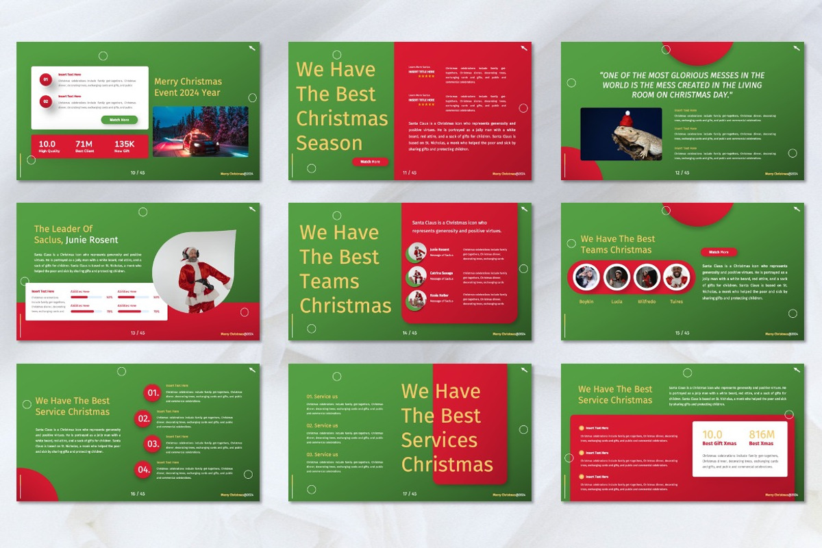 Saclus - Christmas Keynote, a Presentation Template by Dhabee (Photo 4 of 7)