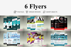 MultiPurpose Flyers - 6 Templates, a Flyer Template by Creatricks