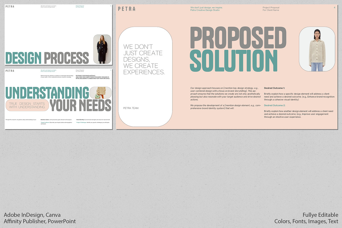 Petra Project Proposal, a Presentation Template by SlideStation (Photo 2 of 8)