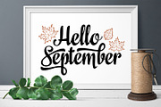 Hello Fall lettering mini bundle svg, an Object Graphic by Zoya Miller (Thumbnail 4 of 5)