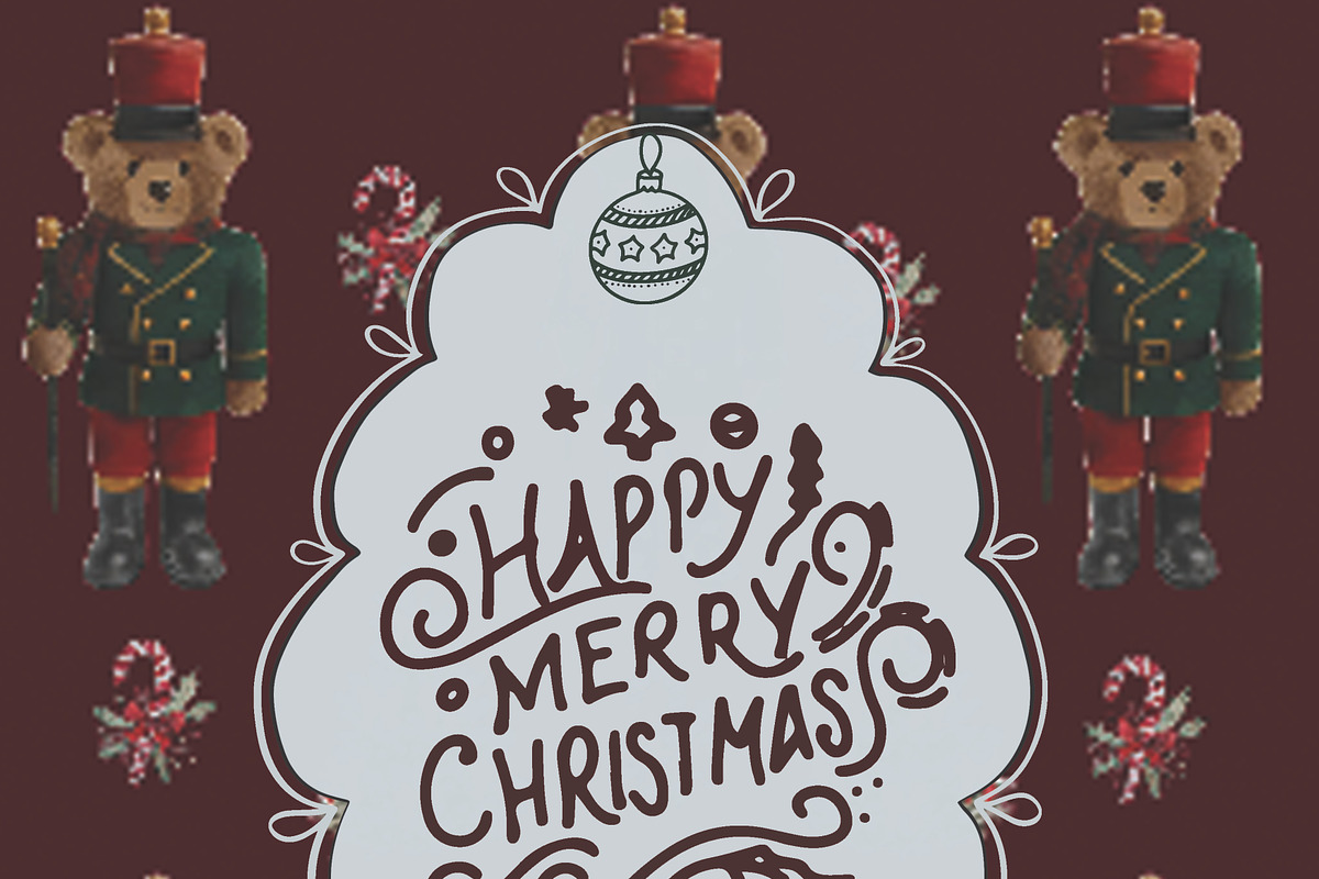 Whimsical Christmas Doodle Clipart, an Object Illustration by Amalia Calligraphy (Photo 3 of 9)