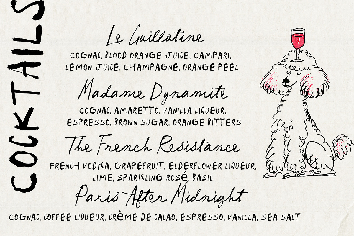 Picasso's Paintbrush Font Duo, a Handwritten Font by Nicky Laatz (Photo 3 of 16)
