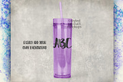 Acrylic skinny tumbler mockup, a Product Mockup by StyledProductMockups (Thumbnail 3 of 6)