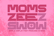 Momszee, a Sans Serif Font by asfgraphics (Thumbnail 2 of 11)