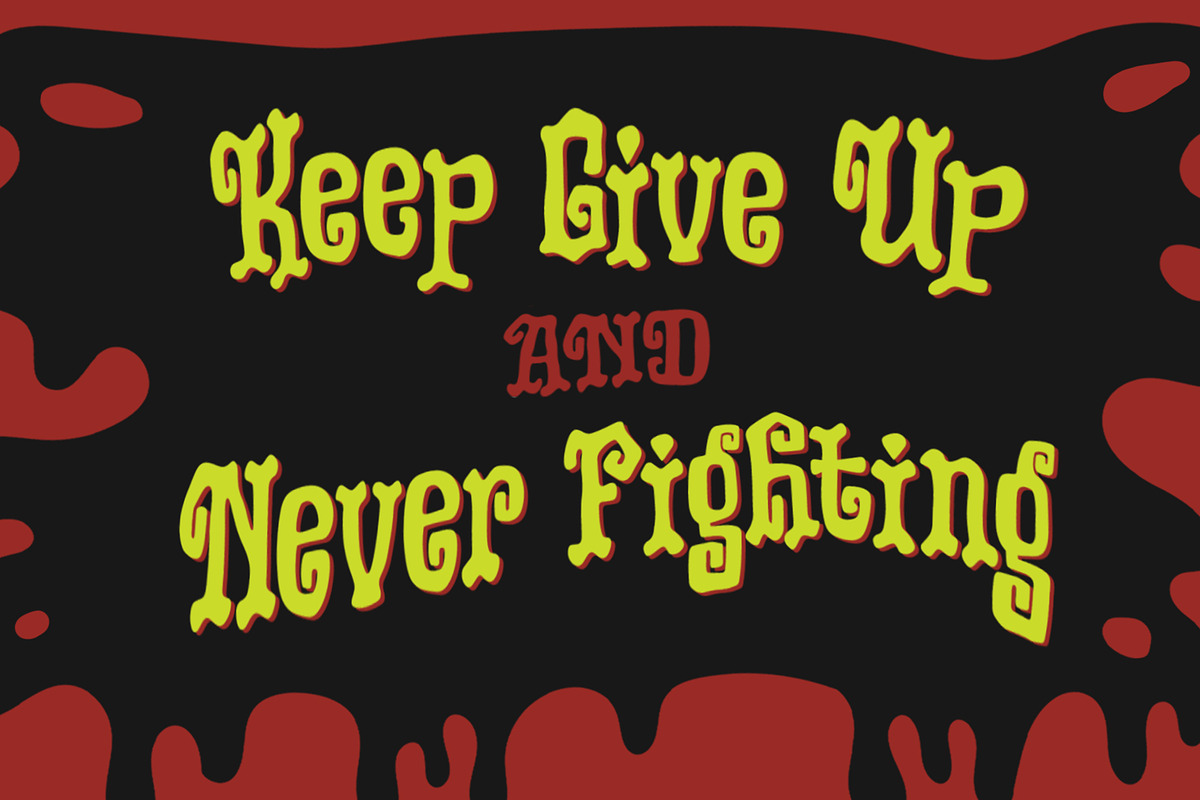 Midnight Story, a Blackletter Font by Orenari (Photo 4 of 5)