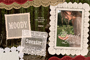 Harvest Lace: PNG Frames & Doilies, an Object Graphic by Purple (Thumbnail 1 of 9)