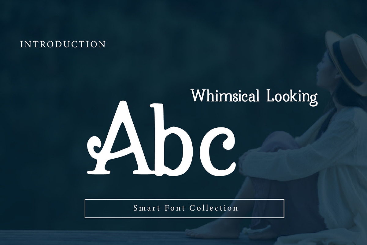 Whimsical Looking, a Script Font by Wow Magic (Photo 2 of 3)