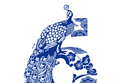 Number 0-9 Design in Chinese Style, a Symbol Font by PonDeArt (Thumbnail 8 of 11)
