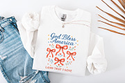 God Bless America PNG, Coquette 4th, an Illustration by SharpMarketplace (Thumbnail 4 of 9)