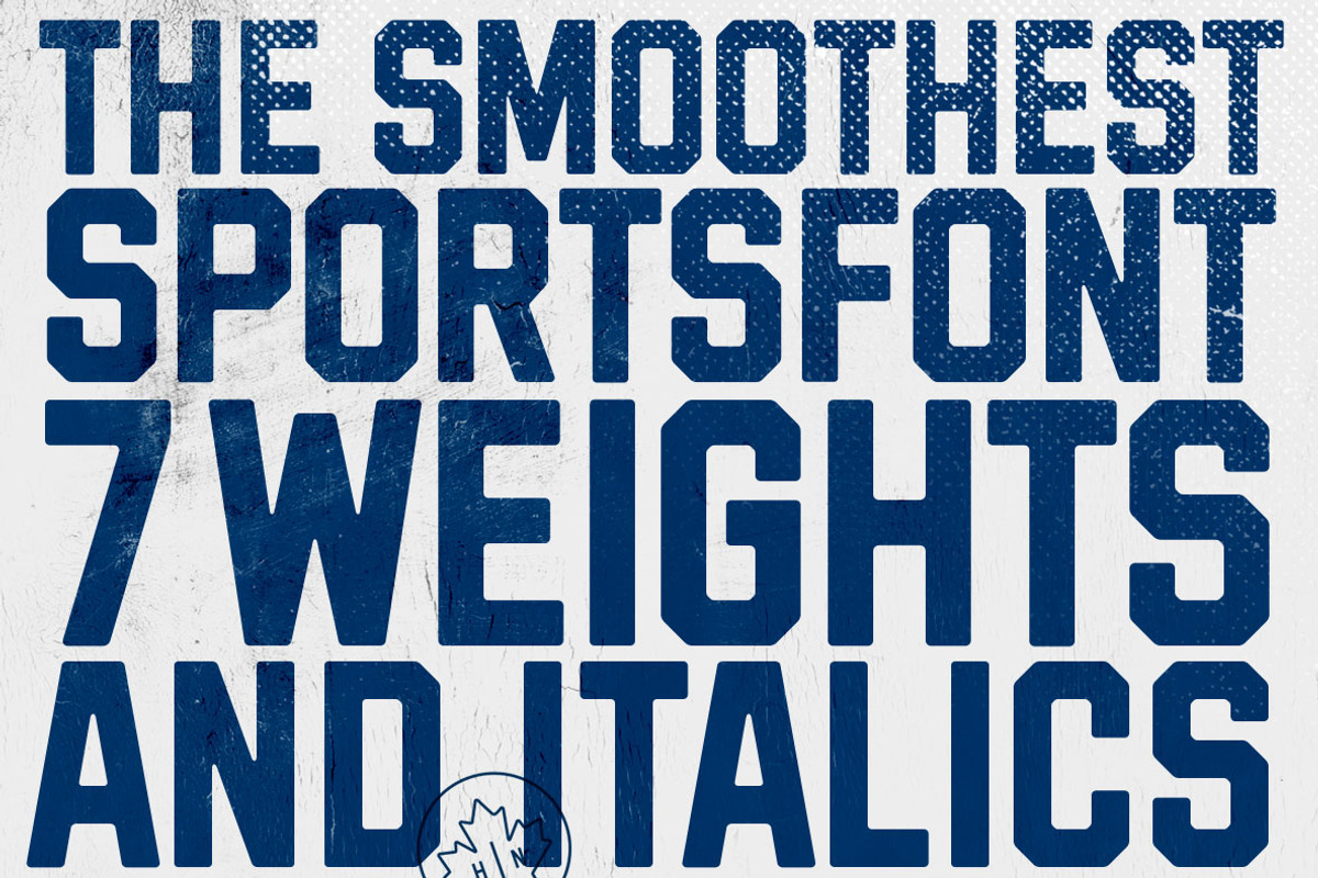 Hockeynight Sans, a Sans Serif Font by XTOPH - Fonts (Photo 7 of 7)