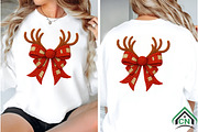 Faux Crochet Christmas Coquette Bow, an Illustration by Craft Nest (Thumbnail 4 of 7)