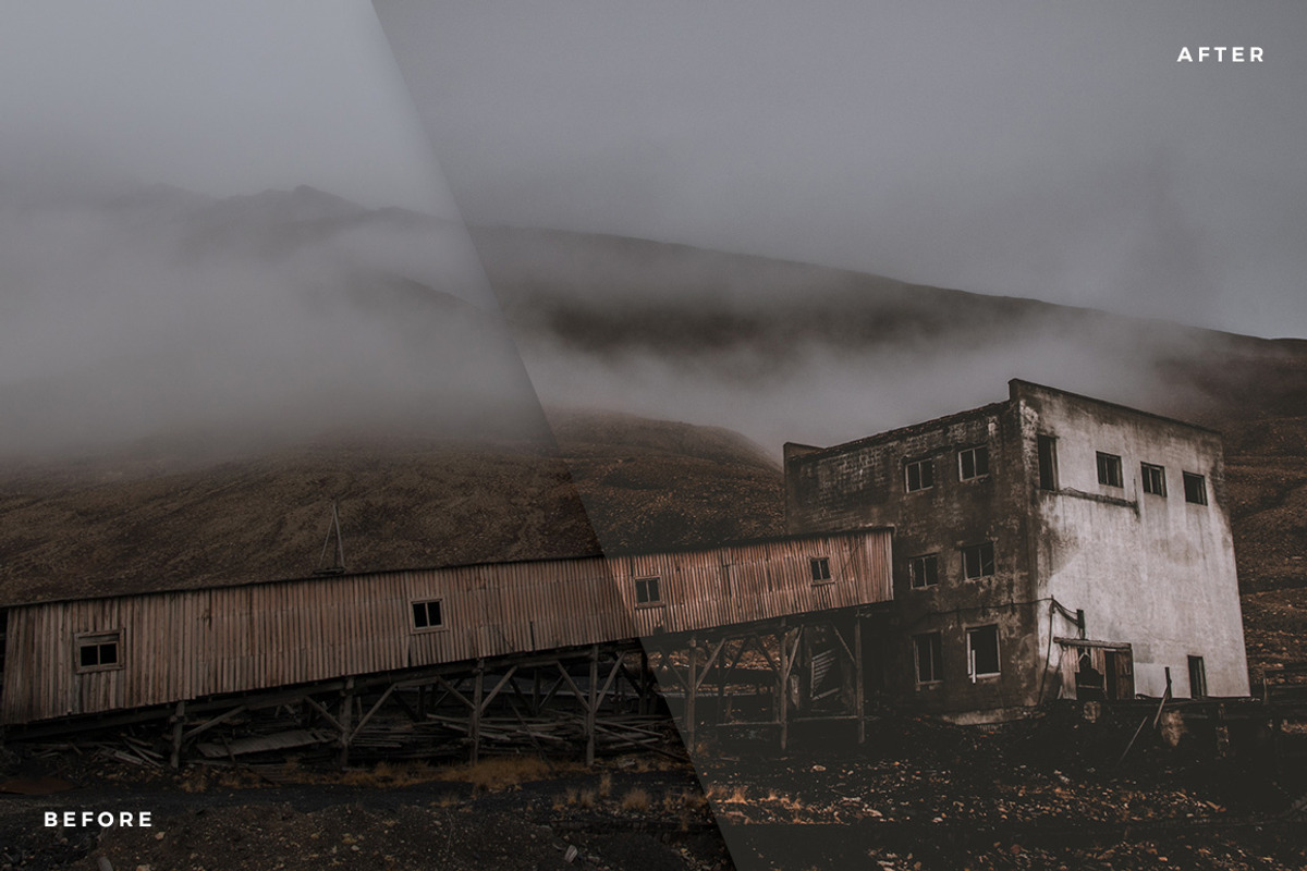 Moody Lightroom Presets - Landscapes, an Action Add-On by PhotoMarket (Photo 15 of 35)