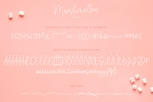 Marshmallow Handwritten Font