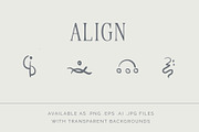 Wellness Holistic Boho Yoga Icons, an Outline Icon by CreativeWilderness (Thumbnail 6 of 10)