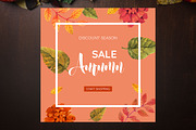 Autumn Sale Banners Pack, a Templates & Theme by Khryna Designs (Thumbnail 3 of 4)
