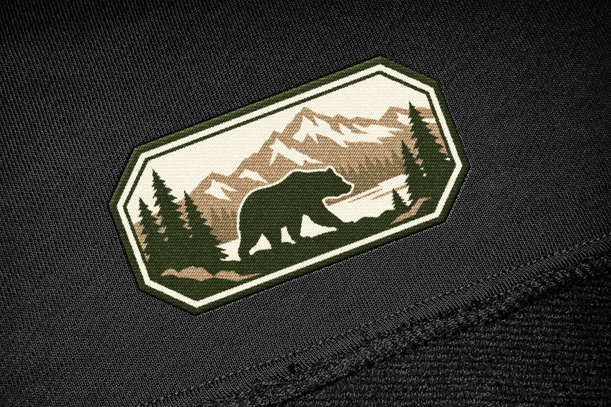Stitching Embroidery Logo Mockup, a Merchandise Mockup by Design Squad (Photo 2 of 4)