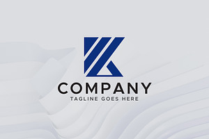 K letter mark logo design template, a Branding & Logo Template by Amadul11