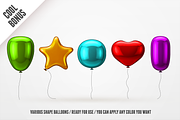 Balloon Typeface, an Illustration by 3DSTORE (Thumbnail 11 of 11)