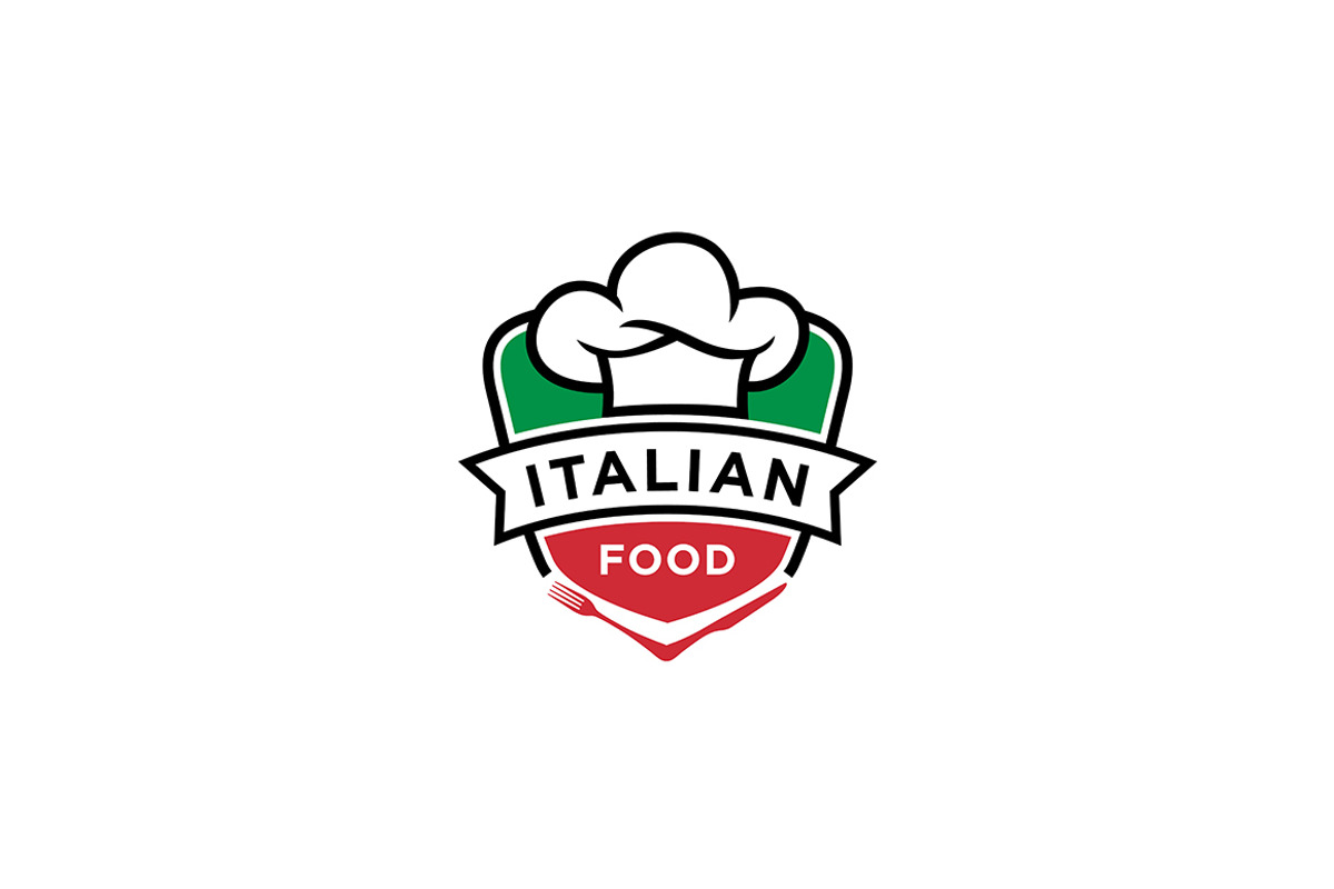 Italian food vector logo design, a Templates & Theme by boriman05