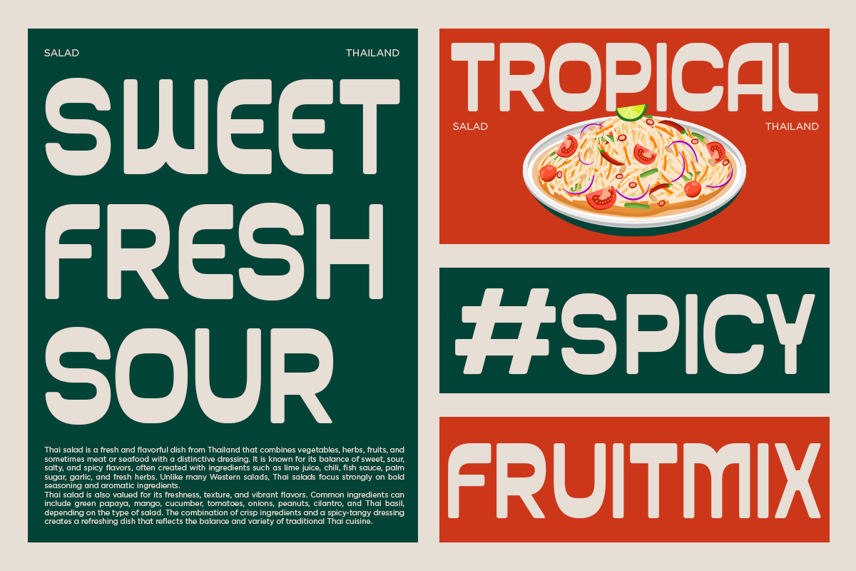 Bold Condensed Sans Font - Roejak, a Sans Serif Font by Say Studio (Photo 2 of 10)
