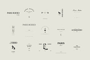 PARIS RODEO | Logo Collection, a Branding & Logo Template by Duet Atelier (Thumbnail 6 of 13)