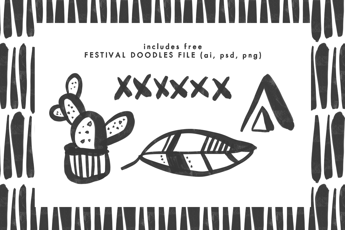 Festival — A Handwritten Font Duo preview 6