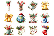 Christmas Teacher Clipart, an Illustration by Design Market (Thumbnail 3 of 3)