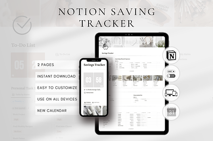 Sinking Funds Template for Notion