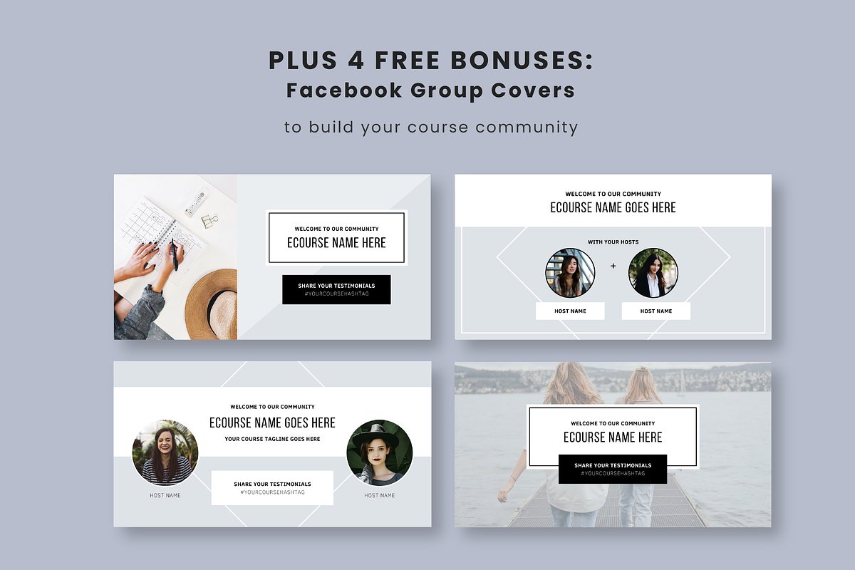 eCourse Resource Bundle, a Design Template by Studio Soluna (Photo 3 of 31)