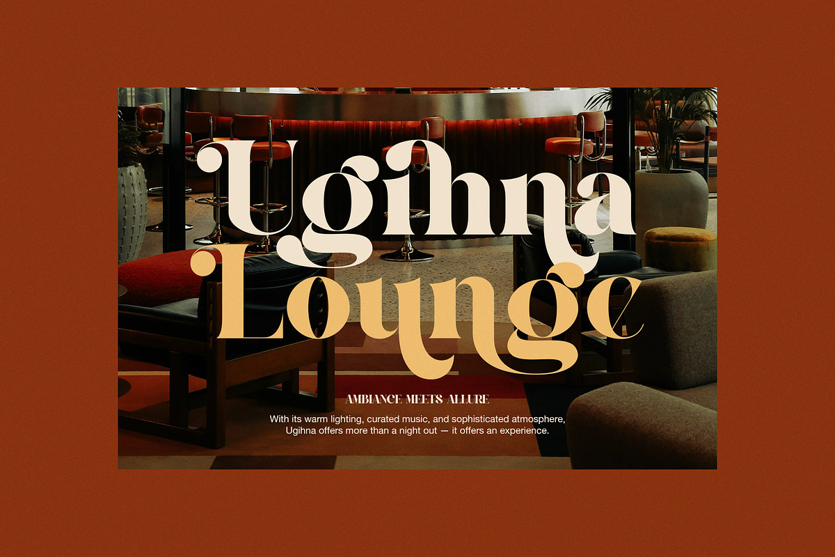 Bufing Elegant Vintage Serif Font, a Serif Font by Graphicxell (Photo 7 of 9)