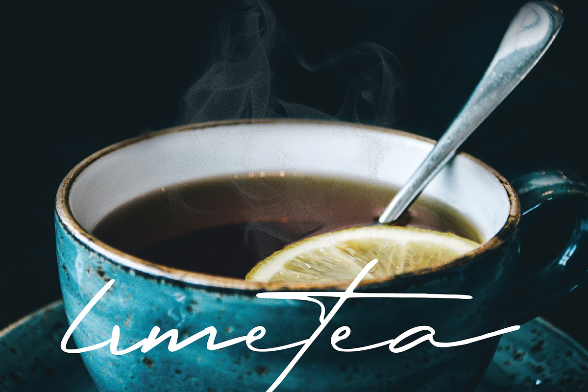 Thai Tea font preview 4