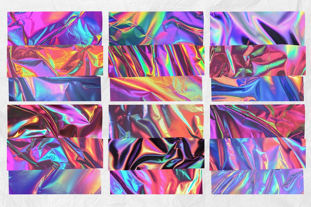 Prismatic Dreams Holographic, a Background Graphic by Anzhelika (Photo 7 of 10)