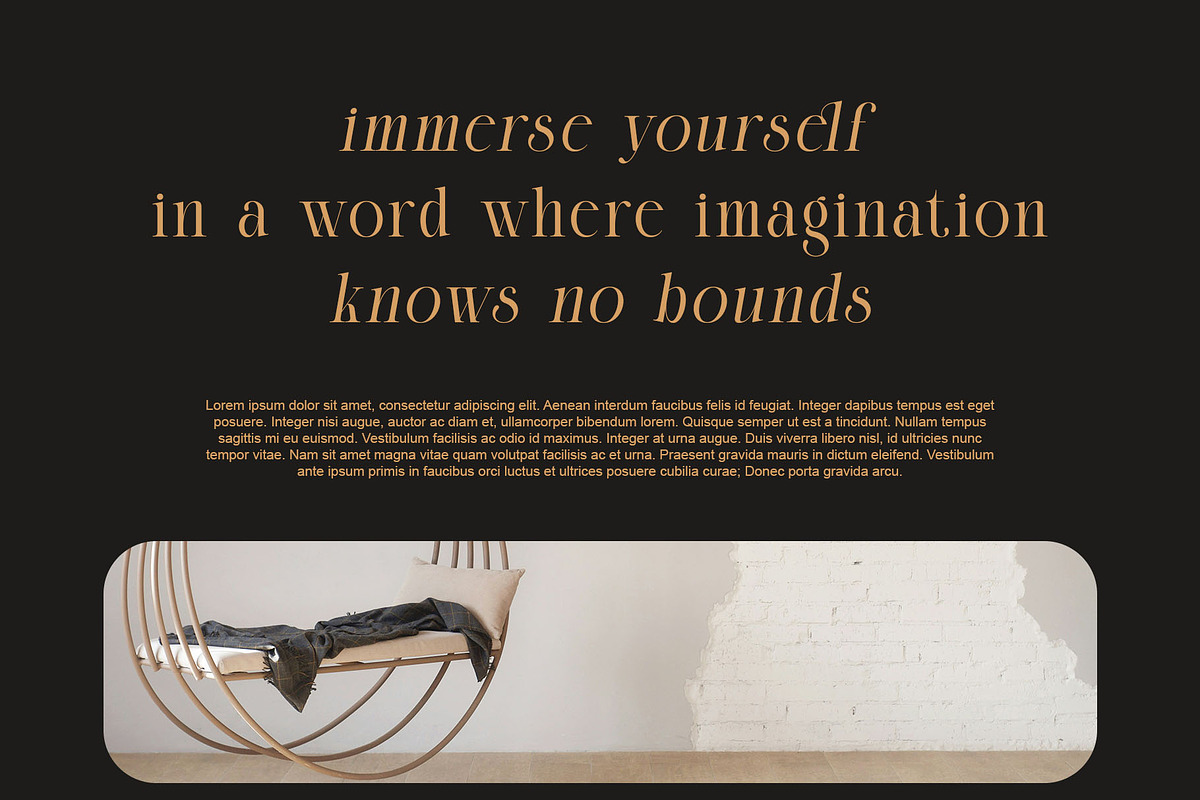 Blanck Modern Ligature Serif, a Serif Font by Alfinart (Photo 7 of 8)