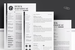 Modern Clean Word Resume Template