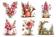 Whimsical Easter Foxglove Clipart, an Illustration by Daily.Designs (Thumbnail 8 of 8)