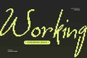 CS Belluga Pixel, a Handwritten Font by Craft Supply Co. (Thumbnail 5 of 8)