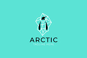 Arctic Penguin Silhouette Logo, a Branding & Logo Template by Signatoro (Thumbnail 2 of 3)
