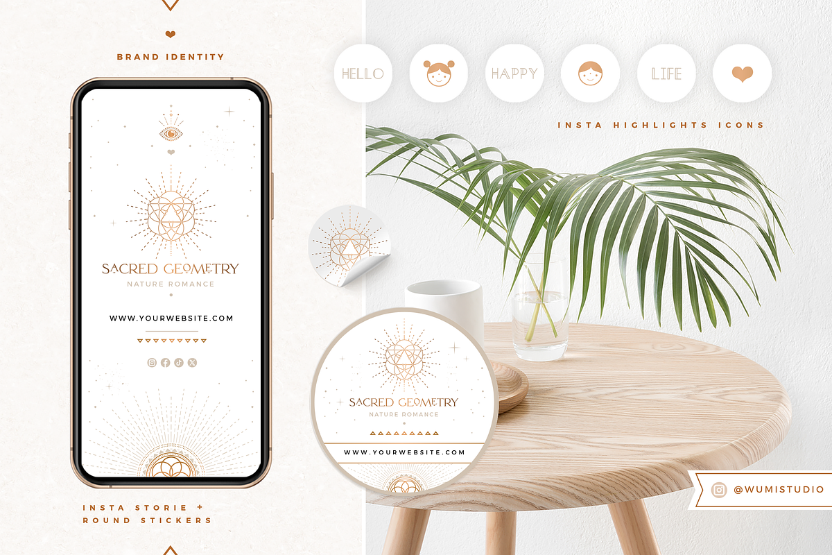 Mini Branding- Artistic Designs, a Branding & Logo Template by Wumi Studio (Photo 8 of 12)