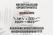 Bonjour Sans Serif Font, a Sans Serif Font by BarcelonaShop (Thumbnail 7 of 8)