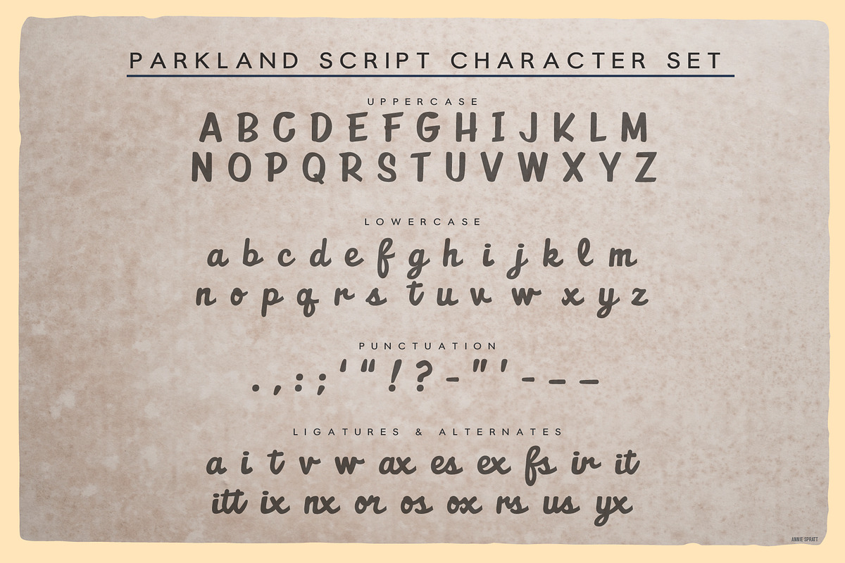 Parkland Type Pack | Retro Outdoors!, a Script Font by StudioWorks (Photo 4 of 11)