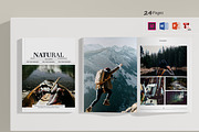Natural Magazine, a Magazine Template by obidullah_01 (Thumbnail 1 of 14)